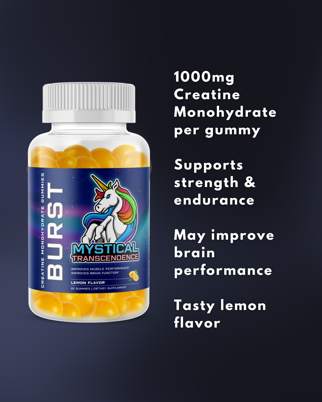 Burst - Creatine Monohydrate Gummies